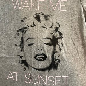 Marilyn Monroe woman Pajama shirt NWT